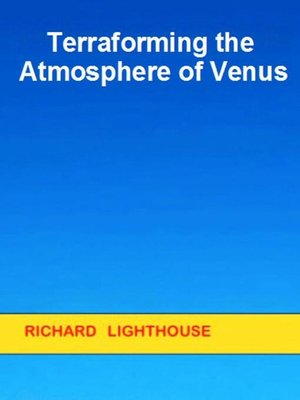 cover image of Terraforming the Atmosphere of Venus